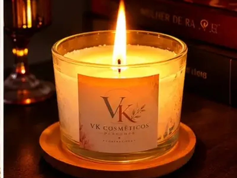Vela aromática indicada para Home office