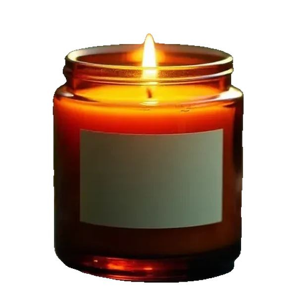 Vela aromática VK em pote de vidro