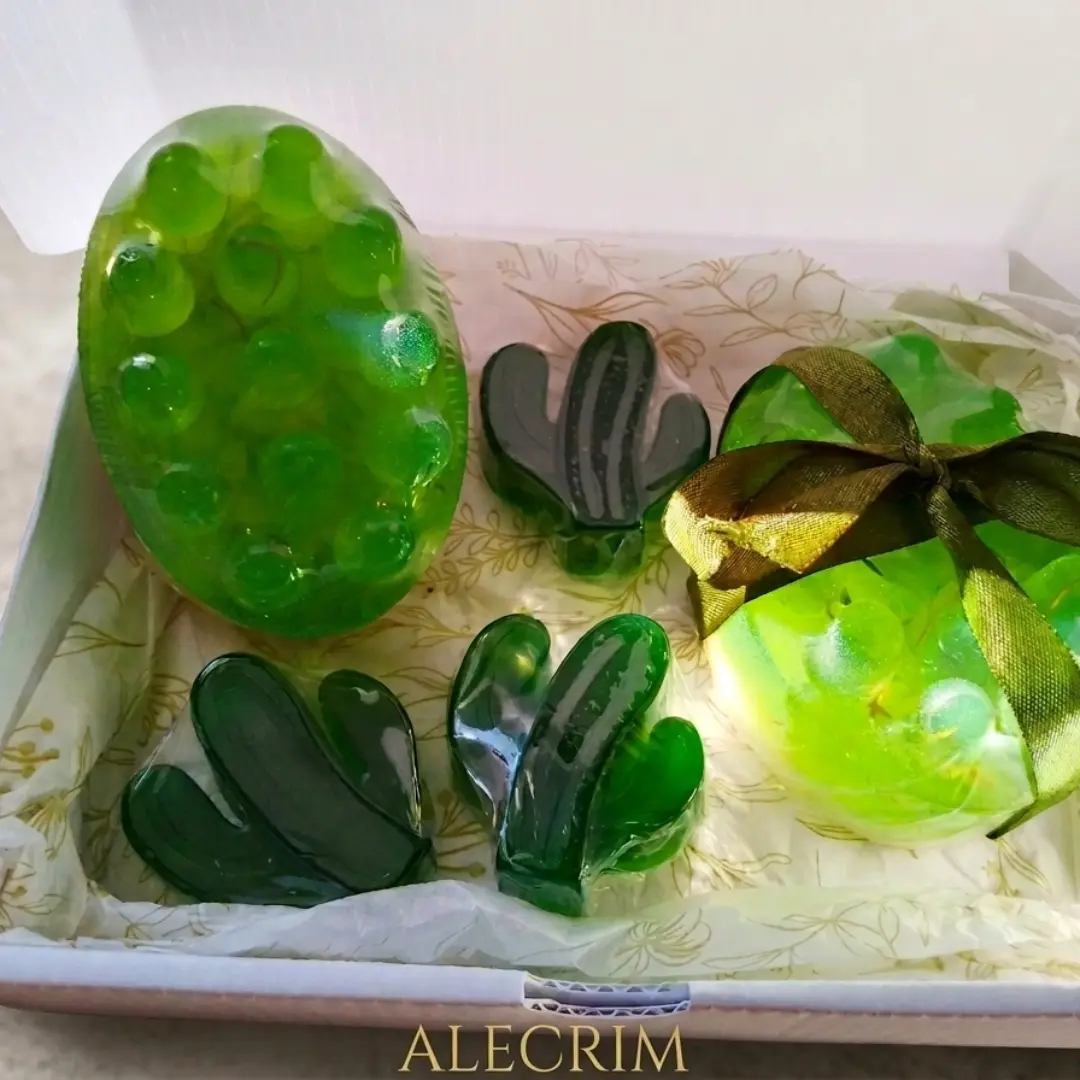 Sabonete artesanal Alecrim & Leite de Cabra da VK Inspirações