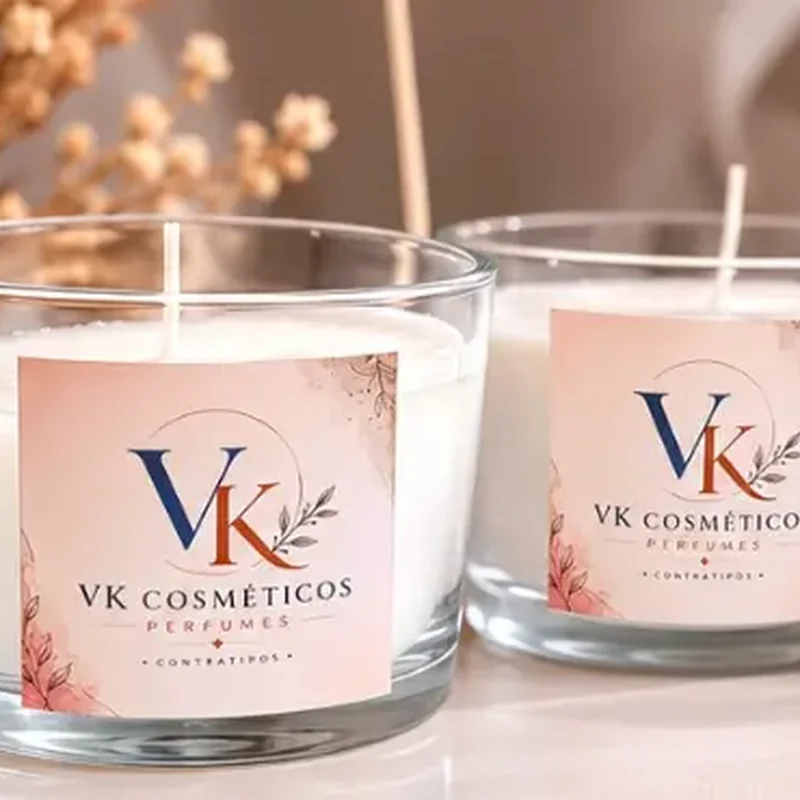 Vela aromática Baunilha de Madagascar da VK Inspirações